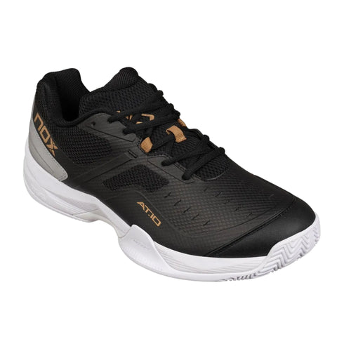 Tenis Nox AT10 Pro Negro/Dorado